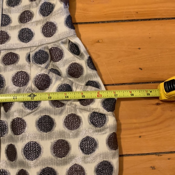 JAMES COVIELLO ANTHROPOLOGIE STRAPPY SEXY COCKTAIL DRESS, DOTS - Picture 13 of 16